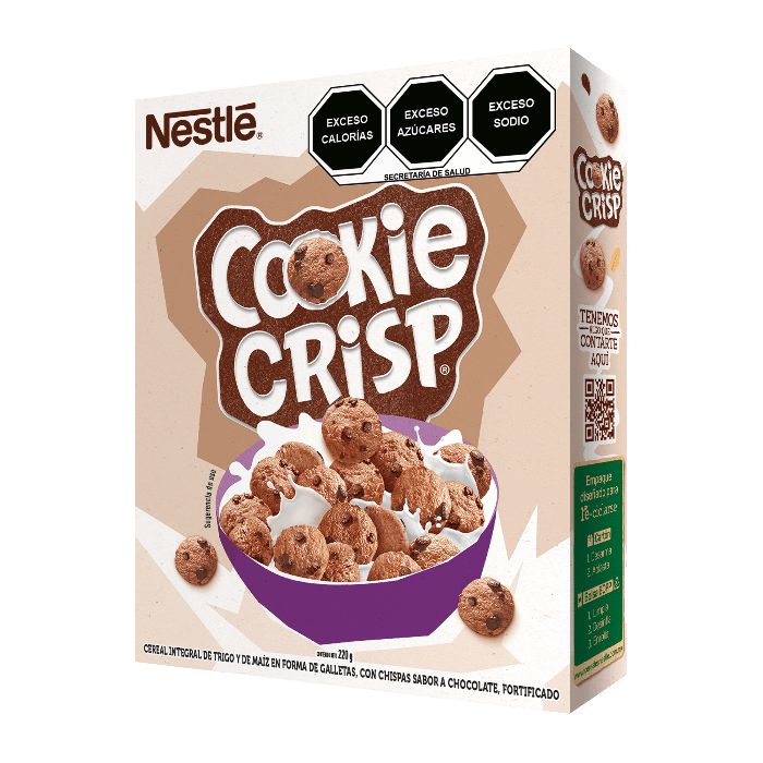 Conoce Cereal COOKIE CRISP® Nestlé Cereals